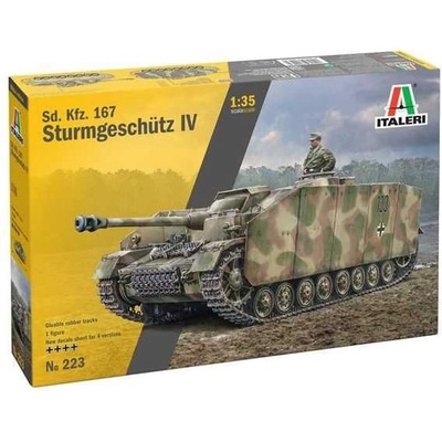 ITALERI Model Kit military 0223 Sd.Kfz. 167 Sturmgeschütz IV 1:35
