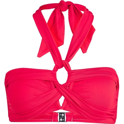 Seafolly Дамско бикини горнище Seafolly Women's Collective Halter Bandeau Bikini top - Cosmo Red - размер 44 (EU) (150-2106-1217)