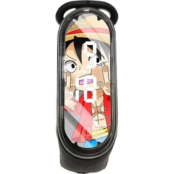 Nubi Детски часовник NUBKI M9, Силиконова каишка, Fighter (M9-BLACK)