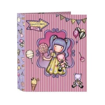 Gorjuss Папка с пръстени Gorjuss First prize Люляк A4 (27 x 33 x 6 cm)