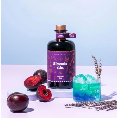 Simsala Gin 41% 0,5 l (čistá fľaša)