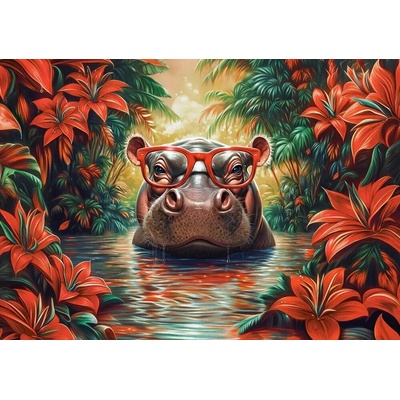Castorland Hippo Relaxation 500 dílků
