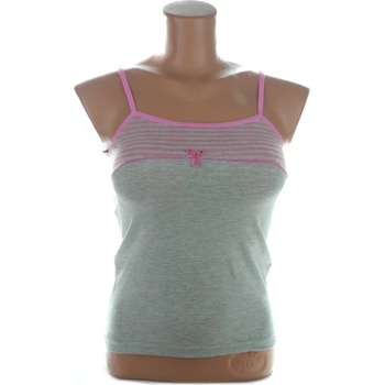 Detské tielko pás a mašľa ružová