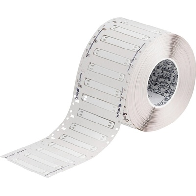 Brady HCM-75x10-B7643-WT / 620329, THT Heatex Cable Markers, 75.00 mm x 10.00 mm (620329)