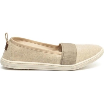 Oldcom OLIVIA LEN Dámské lněné slip-on béžová