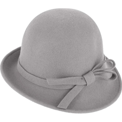 Fiebig Headwear since 1903 Cloche šedý