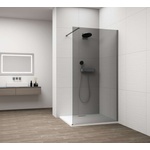 POLYSAN Esca - Душ стена Walk-In 110x210 см, Antidrop, опушено стъкло/gun metal ES1211-11 (ES1211-11)