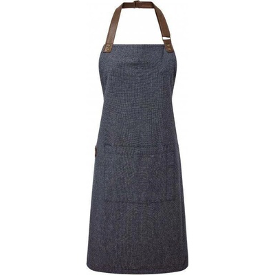 Premier Workwear Pracovní zástěra s kapsou za krk PR144 Navy Pantone 2766 72x86cm