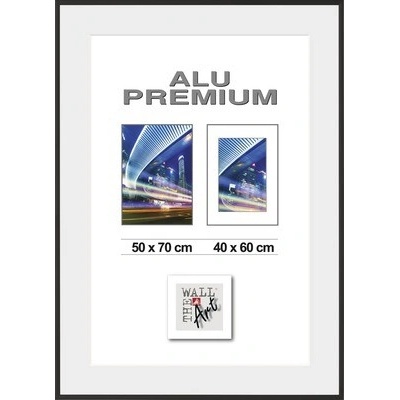 Fotorámeček WR Duo alu, černý 50x70cm