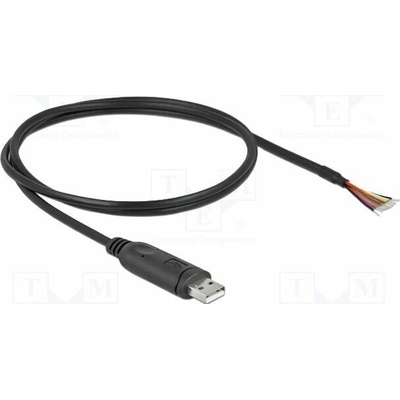 Delock 90524 USB 2.0 USB A vidlice zlacený