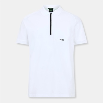 Image 1 of Boss Men's HBG Urban Tech Polo - White