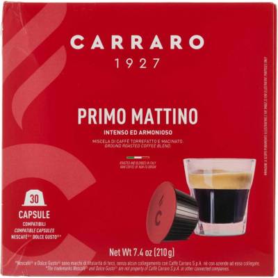 Caffe' Carraro Kompatibilné Dolce Gusto Primo Mattino 30 ks