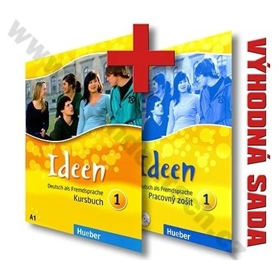 Ideen 1 paket 1. dielu učebnica + pracovný zošit vr. audio CD