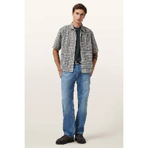 AllSaints Памучна тениска BODEGA SS CREW (M026JB)