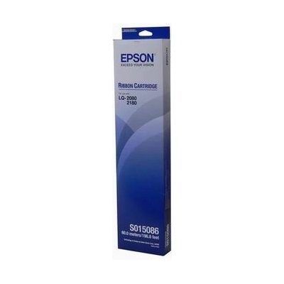 Epson originální páska do tiskárny, C13S015086, černá, Epson LQ 2070, 2170, 2180, 2080, FX 2170, FX 2180