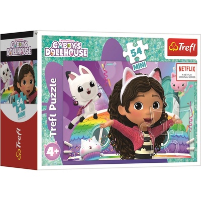 Teddies Mini S Gabby je vždycky legrace/Gabby´s Dollhouse Varianta V4 54 dílků
