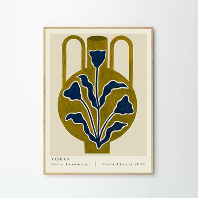 Moikka Plakát Vase 08 by Carla Llanos 21x29,7 (A4)