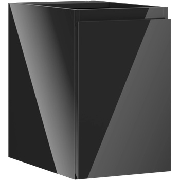 Mexen Orio шкаф за баня под умивалник 30 см, 1 врата, черен гланц - 91A11-03047-1-BF70 (91A11-03047-1-BF70)