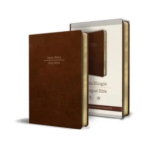 Biblia Bilingüe Reina Valera 1960/ESV Tama? o Grande Piel Marrón / Bilingual Bibl E Rvr 1960/English Standard Large Size Large Print Leather | English Standard Version (ISBN: 9781644734032)