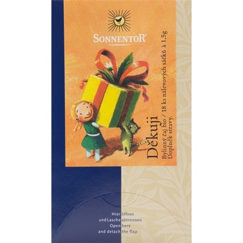 Sonnentor Děkuji bylinný čaj bio 27 g