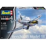 Revell Сглобяем модел, Revell, Beechcraft Model 18, 131 части (R03811)