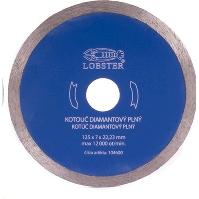 Lobster Kotouč diamantový 125 mm 104600
