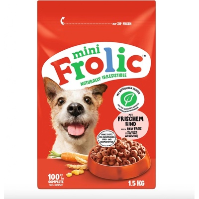 FROLIC hovädzie & zelenina 1,5 kg