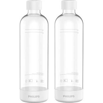 Philips Бутилки за машина за сода Philips - ADD911WH/10, 2бр, бели (ADD911WH/10)