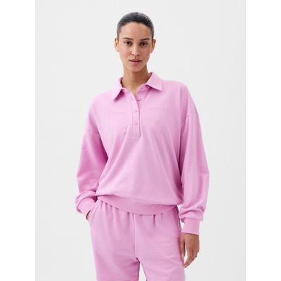GAP Oversize суитшърт с яка GAP GAP | Rozov | ЖЕНИ | XXL