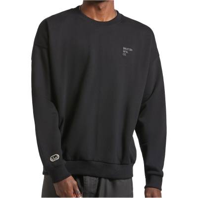 Brixton Мъжки пуловер Brixton Embroidered Heavy Weight Crew Jumper - Black (017-4111-0112)