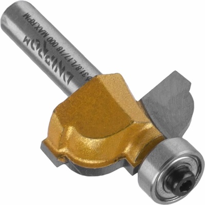 Fréza B1102 8x12,7x31,8 L-17 R-8 mm, frézování hran, s ložiskem Dnipro-M 82358026