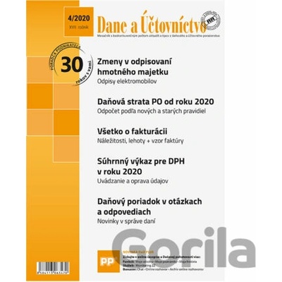 Dane a účtovníctvo 42020