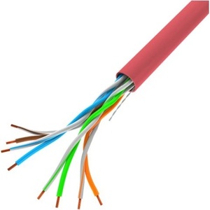Lanberg LCU5-12CU-0305-R Cat. 5e UTP AWG24 AWG24 PVC CU 305 м неекраниран червен кабел за стена (LCU5-12CU-0305-R)