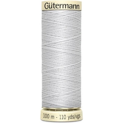Nit PES Gütermann 100 (100m) - univerzální barva 8 - šedá