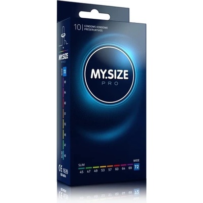 10 бр. Презервативи My Size Pro 72 мм