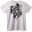 NOONEBRAND Тениска Gustav Hugo Calligram - M, White