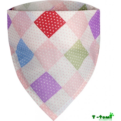 T Tomi Detská šatka squares / štvorce