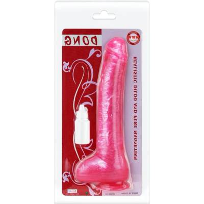 Baile realistic pink dildo dong with suction cup