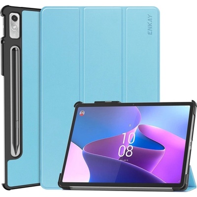 Enkay LEATHER Lenovo Tab P11 Gen2 51211 svetlomodrý