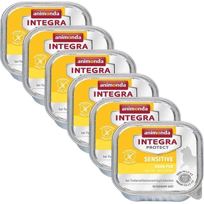 Animonda Integra Protect Cat Sensitive - пиле 6 x 100 г