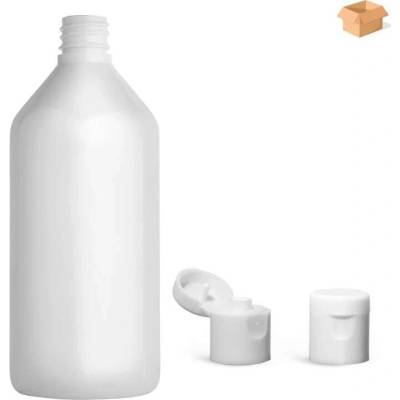 Via Plastová lahvička bílá s bílým dávkovacím víčkem 215 ml 225 ks