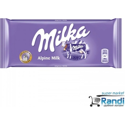 Milka Шоколад Milka млечен 90гр