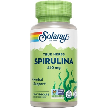 SOLARAY Spirulina 410 mg - 100 капсули