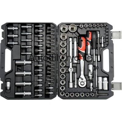 YATO YT-12681 Gola sada 1/2", 1/4" + příslušenství 94 ks (YT-12681)