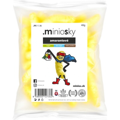 Miniosky kukuričné chrumky ovocné 60 g