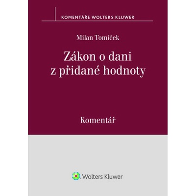 Zákon o dani z přidané hodnoty Komentář