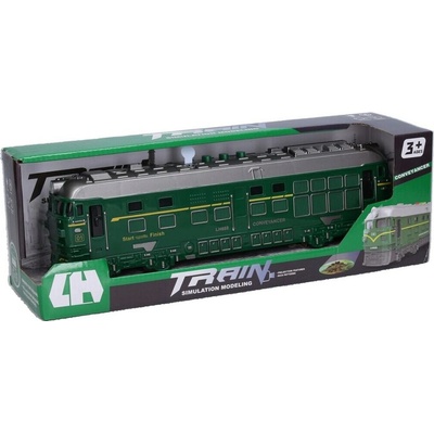 Wiky Vlak na setrvačník s efekty a projekcí 33 cm, zelený – Zbozi.Blesk.cz