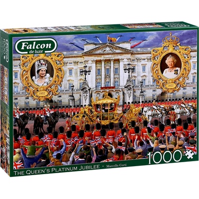 Falcon Пъзел Falcon от 1000 части - Кралица Елизабет (11371)