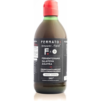 FerMato Fermentovaná rajčatová zálivka - Fermentovaný pepř 340 ml