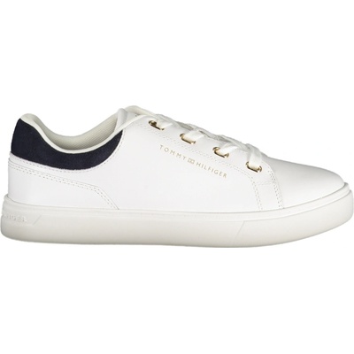 Tommy Hilfiger štýlové dámske tenisky s Viazaním FW0FW08816 biele